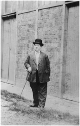 Madeleine Pelletier (1874-1939) dressed as a man, candidate of the Socialist Party in the 7th arrondissement, Paris, May 1912